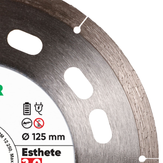Диск алмазный отрезной Distar 1A1R 125x22,23 Esthete 2.0 : диск 125х22,23/х1,1мм, керамика, керамогранит Киев