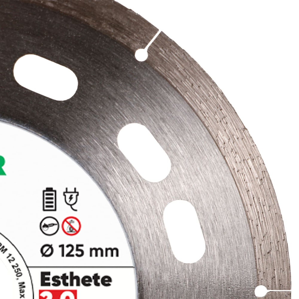 Диск алмазный отрезной Distar 1A1R 125x22,23 Esthete 2.0 : диск 125х22,23/х1,1мм, керамика, керамогранит Киев - изображение 2