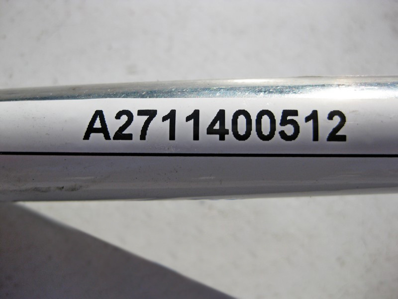 Mercedes-Benz  A2711400512 Трубка від клапана EGR до двигуна M271 R4 1.6 1.8K C-Class W203 W204 E-Class W211 W212 CLC C203 SLK R171 Одеса - фото 4