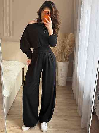 Жіночий стильний повсякденний костюм двійка з віскози Одеса