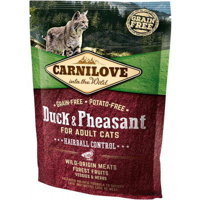 Сухий корм для кішок Carnilove Cat Hairball Controll 400 г (8595602512355) Вінниця - фото 1