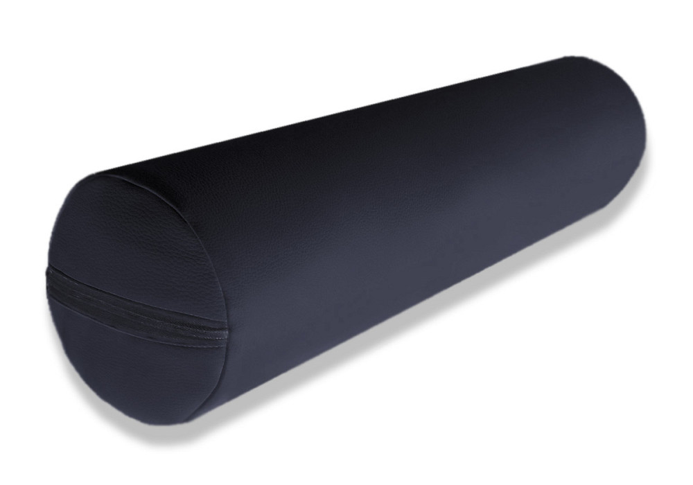 Валик для масажного столу EasyFit 60 см чорний (з чохлом) Коломия - фото 2