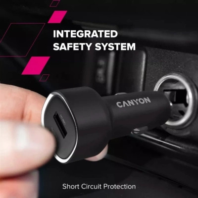 Зарядное устройство Canyon 1xUSB + 1xUSB-C PD85W black (CNE-CCABR8AC) Винница - изображение 10