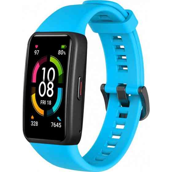 Силіконовий ремінець для фітнес-брасловів Huawei Ho№r Band 6 (Темно-зелений) Миколаїв