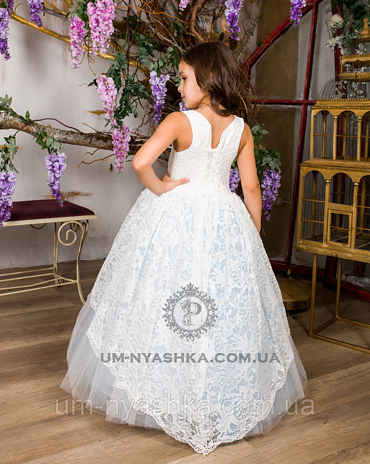 Довге ошатне дитяче плаття Аніта на 4-5, 6-7років Кривий Ріг - фото 4