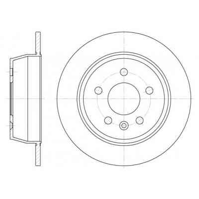 Гальмівний диск REMSA 6471.00 Вінниця