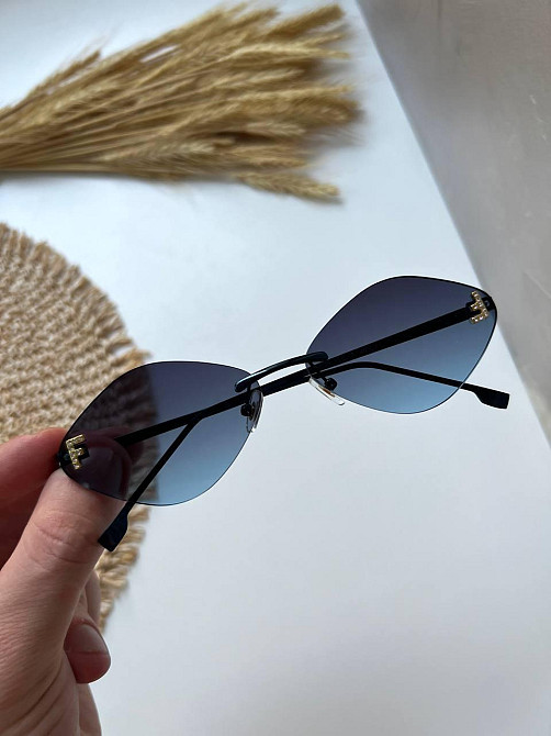 Женские очки Fendi на среднее лицо с металлической оправой MasterSem Киев - изображение 6