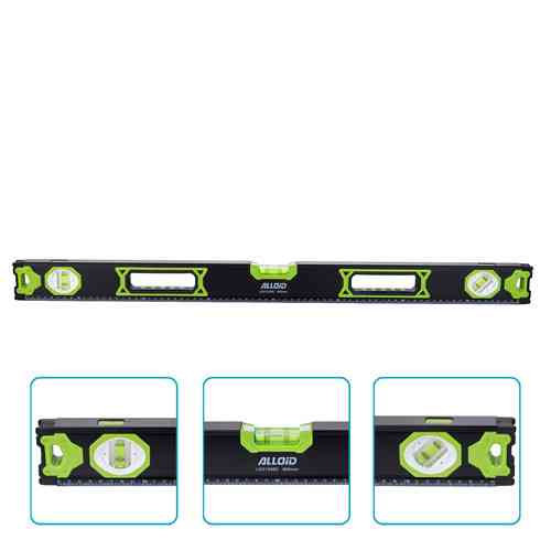 Alloid Pro. Рівень будівельний 80см, 3 капсули з магнітом Одеса