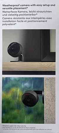 Камера Нова IP камера Logitech Circle View Wired Camera Black. Київ