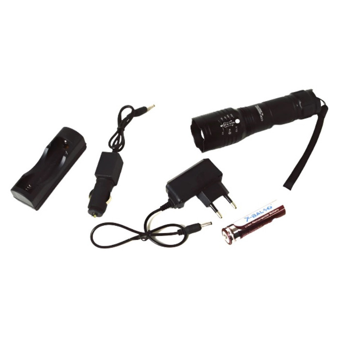 Усиленный ручной фонарик Bailong BL-8900-P50, Ручной фонарь с двумя режимами работы UG-81 Львов - изображение 7