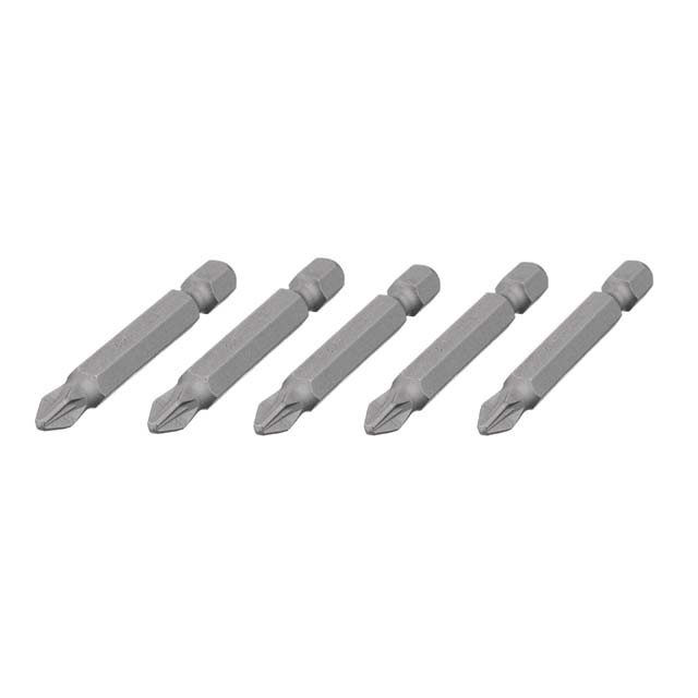 Комплект викруткових насадок, PZ2, 1/4"×50 мм, ACR, S2, 5 од., STORM Львів - фото 1