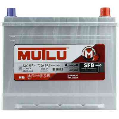 Акумулятор автомобільний MUTLU 6СТ-80 (0) Asia SFB D26.80.066.C Вінниця