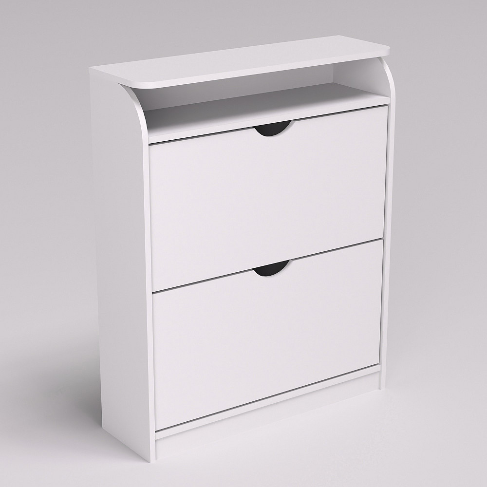 Тумба для обуви №1, Белый, 800/250/1000 Львов - изображение 1