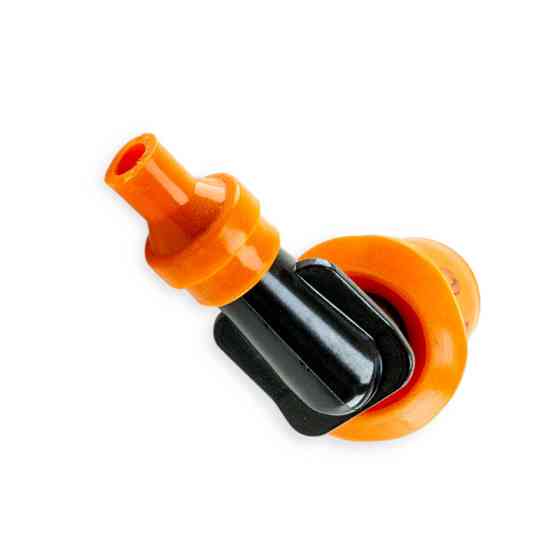 Наконечник 45 (4т) силикон оранжевый с резинкой свечи Мукачево