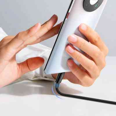 Дата кабель USB 2.0 AM to USB-C 1.0m Superior Fast Charging 60W black Baseus (CAYS000901) Вінниця