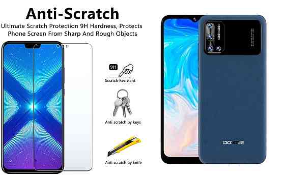 Защитное стекло NeoGlass для Doogee N40 Pro – ультрапрозрачное и устойчивое Киев