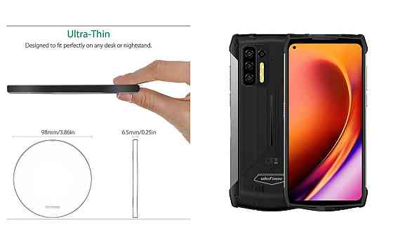 Бездротовий зарядний пристрій Copper до 30W для OPPO Find X8 Pro, USB-C, LED Київ
