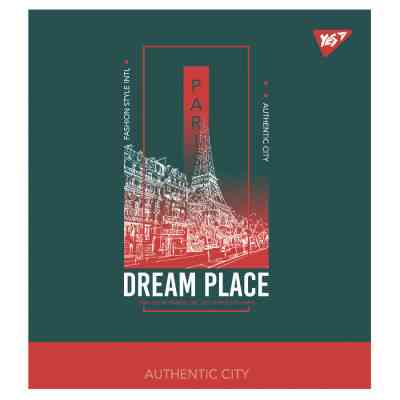 Тетрадь Yes А5 Dream place 24 листов клетка (766839) Винница