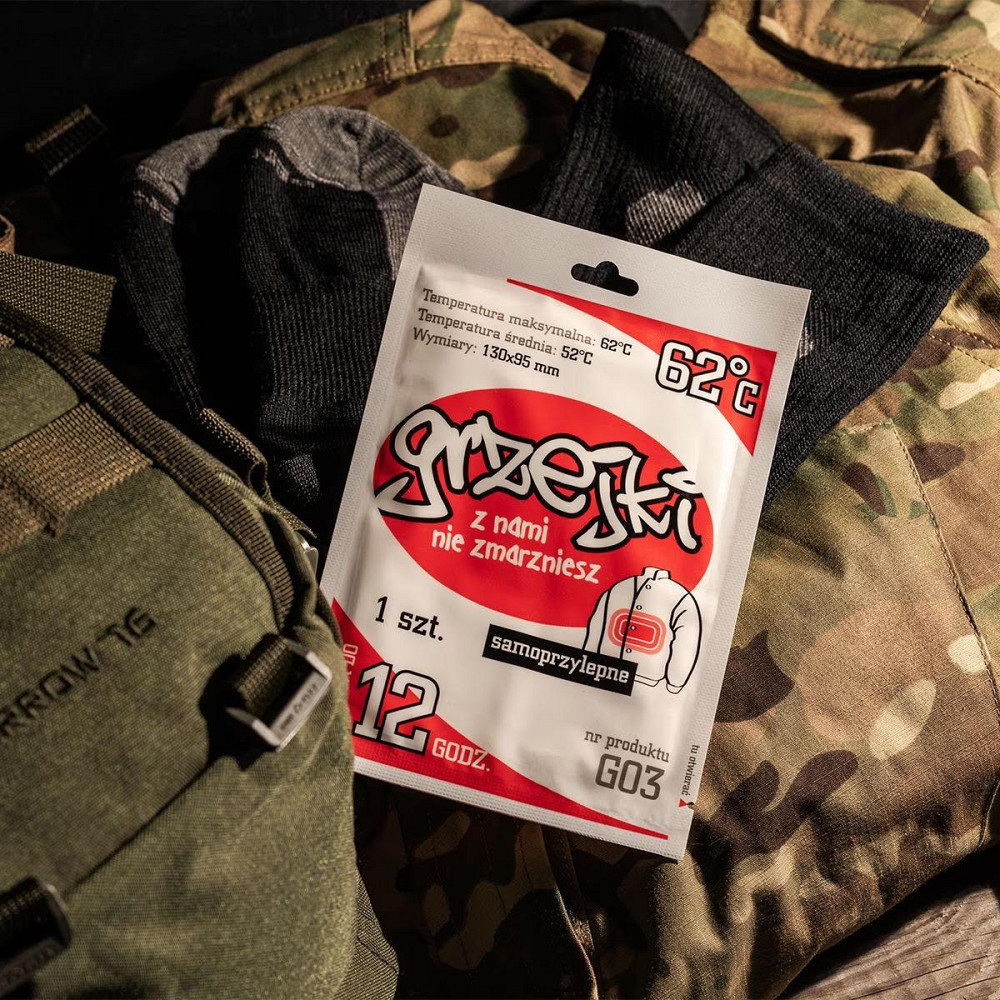 Хімічна Грелка (Обігрівач) для тіла до 10 годин роботи - 1 шт (G03 I) Температура 62 градуси С Нововолинськ - фото 6