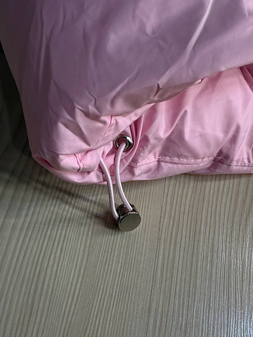 Куртка женская Lady Yep 10036 парка пуфер оверсайз с капюшоном розовая, розовый, 42 Киев - изображение 8