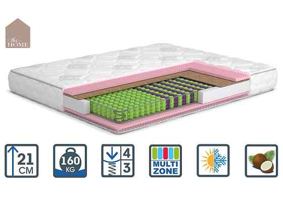 Ортопедичний матрац Monika/Моніка пружинний ТМ МатроЛюкс 140х200 Харків