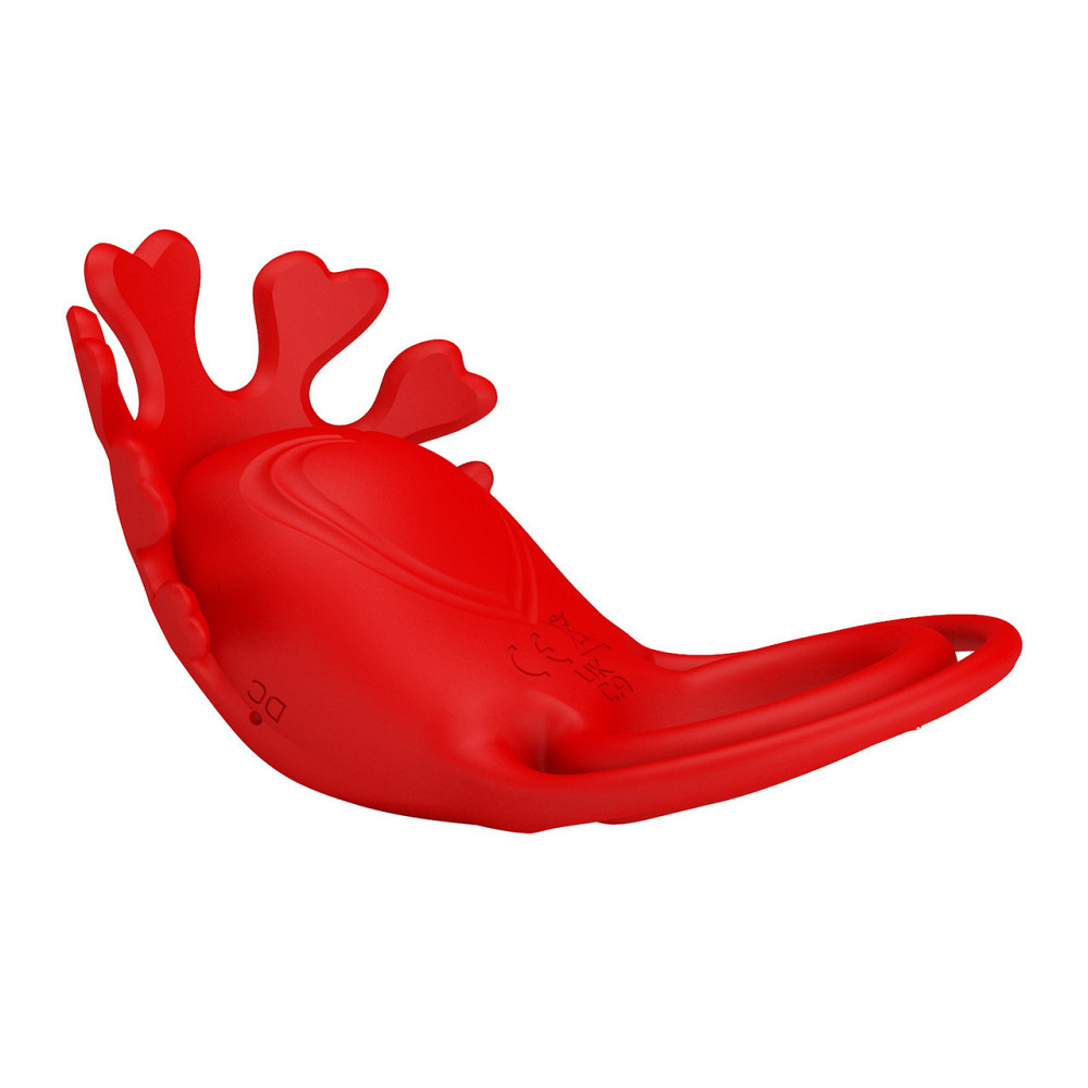 Віброкільце PRETTY LOVE - VIBRATION PENIS RING, Ruben, 7 vibration functions red Sex Aura Київ - фото 4