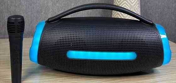 Потужна акустична Bluetooth колонка з підсвіткою + мікрофон. Харків