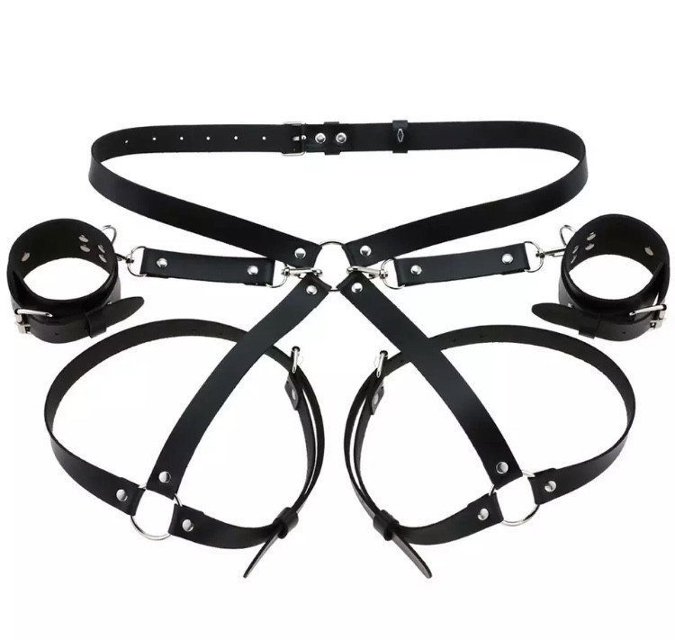 Ремінь портупея one size чорний Київ - фото 5