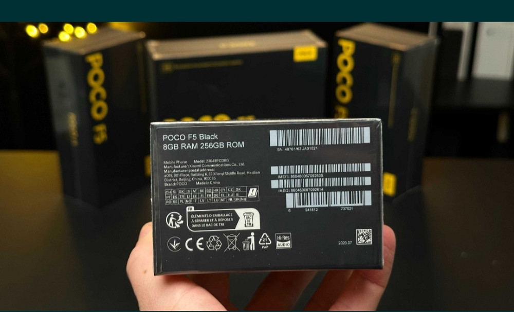 NEW Смартфон Xiaomi Poco F5 8/256Gb Black (EU) Гарантия. Trade in . Київ - фото 7