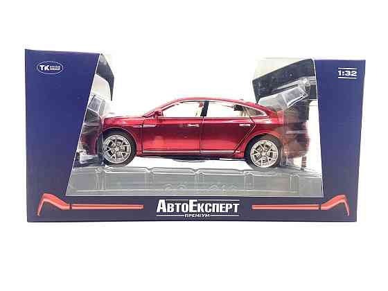 Машинка металева Volkswagen Passat SS 1:32 світло звук Червона (GT-01200) Чернігів