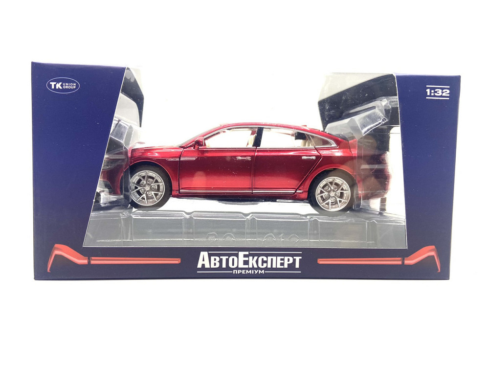 Машинка металева Volkswagen Passat SS 1:32 світло звук Червона (GT-01200) Чернігів - фото 5