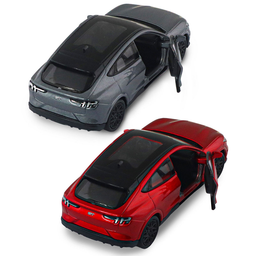 Автомодель - Ford Mustang Mach-E GT 2023 (червоний, сріблясто-сірий) Днепр - изображение 2