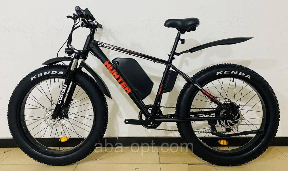 Электровелосипед Corso Hunter 750W-48V-20Ah Lition рама алюминиевая-19’’шины 26«/26» купить дешево в Украине Одесса - изображение 2