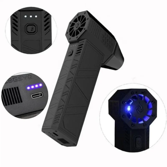Акумуляторний повітродув Turbo Fan X3 (турботурбіна 130000 об/хв, 52 м/с, 180W, 3000 мАг, ручний турбовентилятор) Одеса