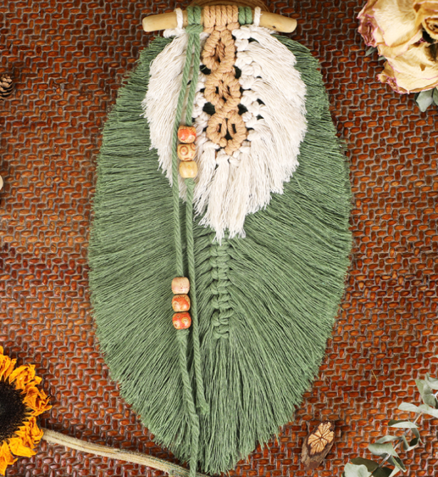 Набор макраме для ручного вязания настенного украшения для дома 