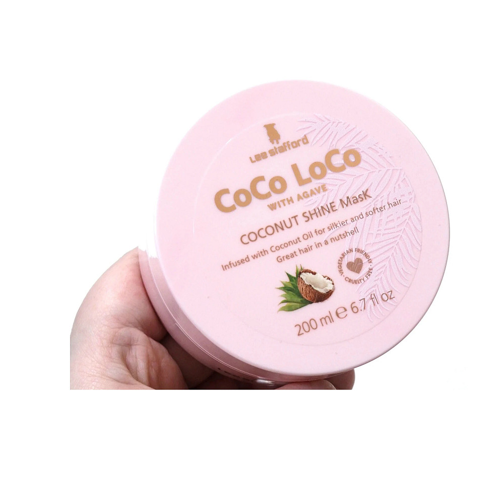 Маска для сияния с кокосовым маслом Coco Loco Coconut Shine Mask Lee Stafford 200 мл Киев - изображение 4