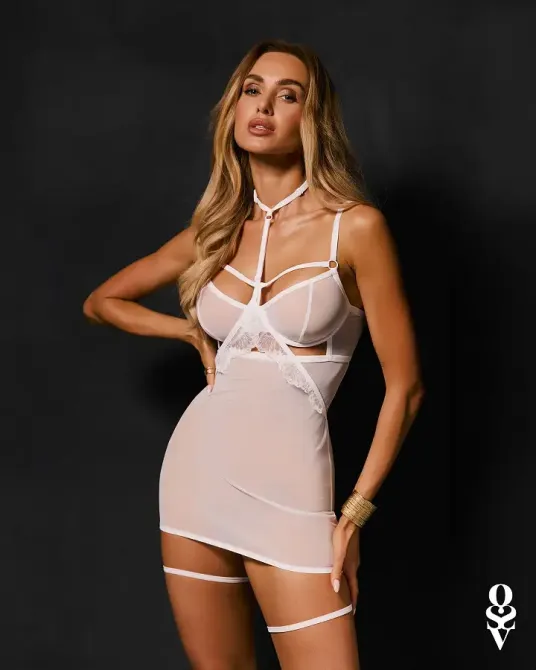 Бебі-долл дол Obsessive Arrowel White chemise 2XL/3XL Львов - изображение 7