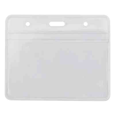 Бейдж Optima горизонтальный замок zip lock PVC, 108х70 мм (O45611) Винница