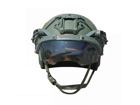 Тактические флип очки для шлема с прозрачными линзами маска защитная на глаза каску Олива Одесса