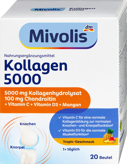 Mivolis Kollagen 5000, Beutel 20 St Миволис Коллаген 5000 Львов - изображение 1