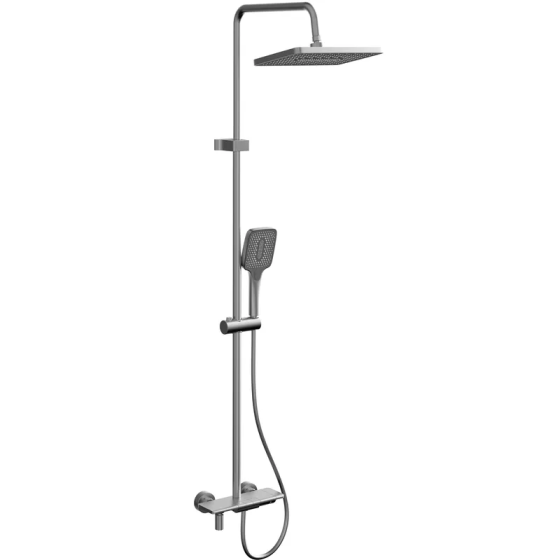 Душова колона зі змішувачем Mixxus Premium Ronda 009-J Graphite (колір графіт) (MI8387)   ( 20820 ) Харків