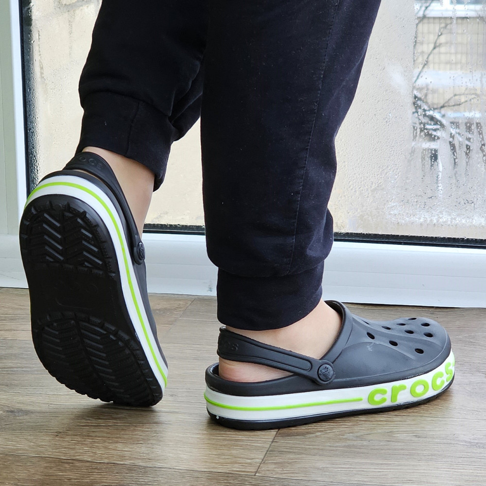 Крокси Чорні капці CROCS Шльопанці Чоловічі Жіночі (розміри: 39,40,41,42) Дніпро - фото 2