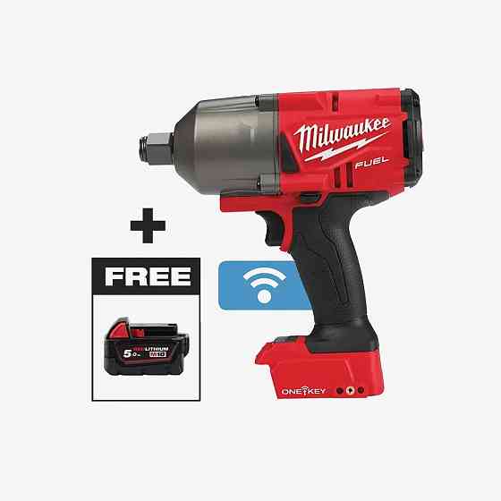 Гайкокрут акумуляторний 3/4" MILWAUKEE, M18 ONEFHIWF34-0 (+акк., M18 B5 (5Aг)) Одеса