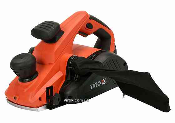 Рубанок мережевий YATO : P= 1300 Вт, платформа b= 110 мм, глиб. струг.- 0-3.5 мм [2] Одесса