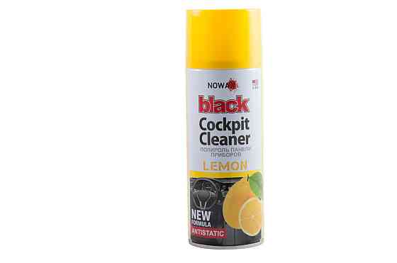 Поліроль для панелі приладів Nowax Cockpit Cleaner Spray Лимон, 450мл Київ