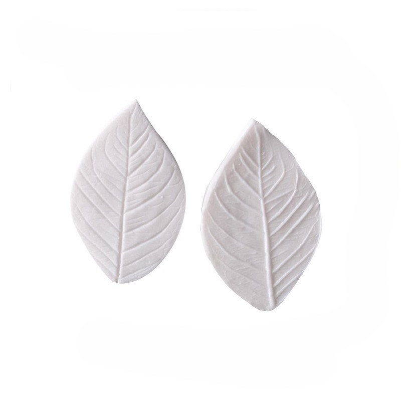 Силиконовый молд Листья вишни 73 на 27 мм белый Киев - изображение 2