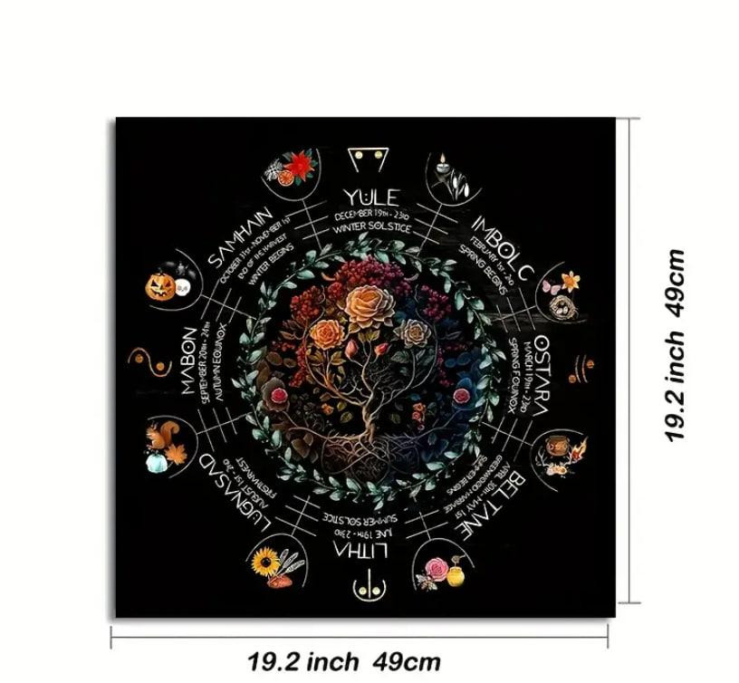 Алтарная скатерть для Таро и рун 