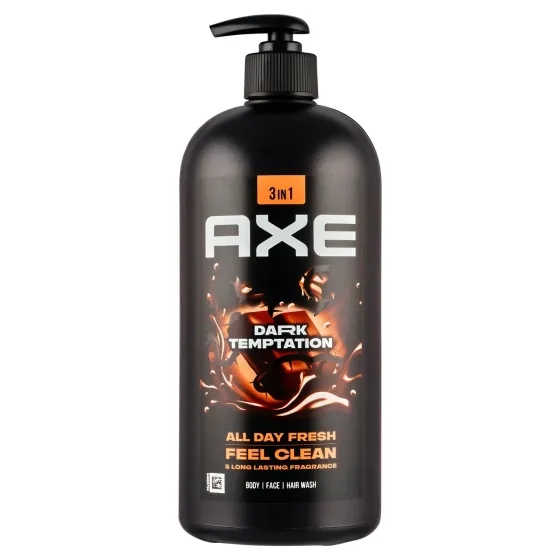 Axe гель для душа и шампунь дарк темптейшн 900 мл Киев
