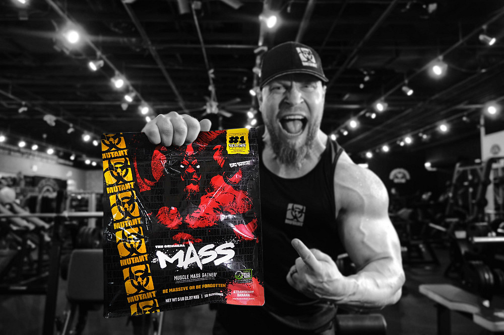 Гейнер Mutant Mass 2720 г, Dual Chamber - Triple Choc + Choc Fudge Луцк - изображение 2