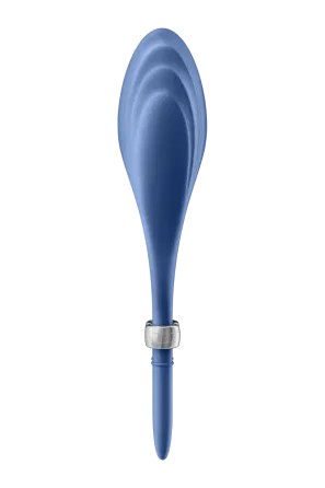 Регулируемое эррекционное кольцо с вибрацией Satisfyer Duelist, синий Sex Aura Киев